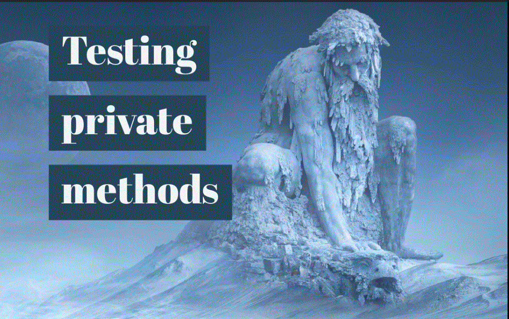 Unit testing private methods using the internal keyword